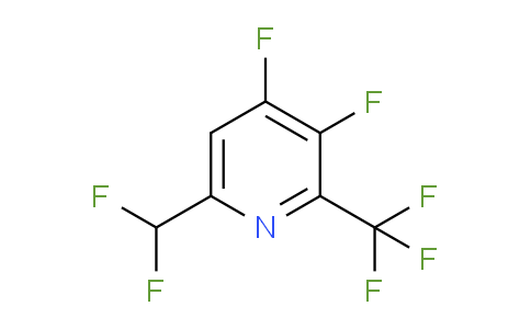AM82777 | 1805325-41-0 | 3,4-Difluoro-6-(difluoromethyl)-2-(trifluoromethyl)pyridine