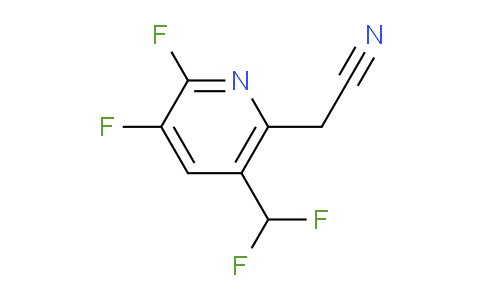 AM82780 | 1806023-41-5 | 2,3-Difluoro-5-(difluoromethyl)pyridine-6-acetonitrile
