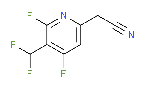 AM82781 | 1806821-11-3 | 2,4-Difluoro-3-(difluoromethyl)pyridine-6-acetonitrile
