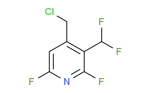 4-(Chloromethyl)-2,6-difluoro-3-(difluoromethyl)pyridine