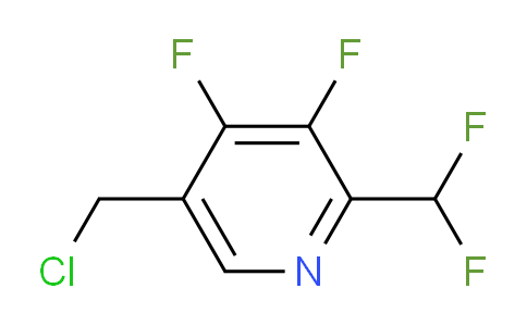 5-(Chloromethyl)-3,4-difluoro-2-(difluoromethyl)pyridine