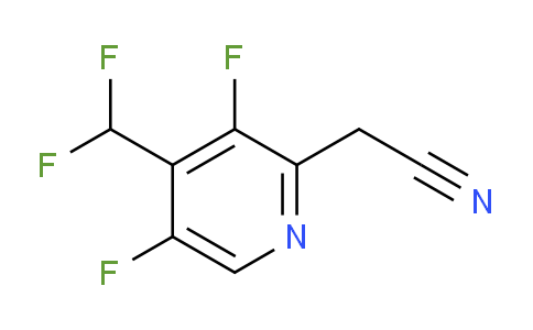 3,5-Difluoro-4-(difluoromethyl)pyridine-2-acetonitrile