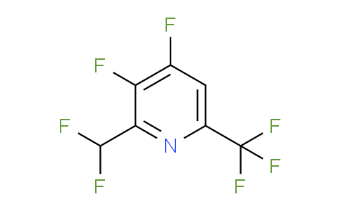 AM82807 | 1806896-87-6 | 3,4-Difluoro-2-(difluoromethyl)-6-(trifluoromethyl)pyridine