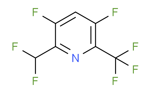 AM82809 | 1804710-07-3 | 3,5-Difluoro-2-(difluoromethyl)-6-(trifluoromethyl)pyridine