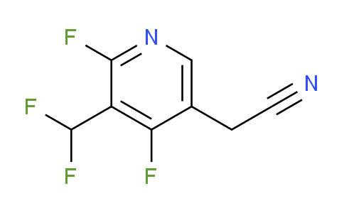2,4-Difluoro-3-(difluoromethyl)pyridine-5-acetonitrile