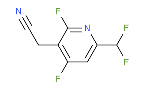 2,4-Difluoro-6-(difluoromethyl)pyridine-3-acetonitrile