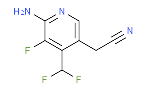 AM82825 | 1804485-65-1 | 2-Amino-4-(difluoromethyl)-3-fluoropyridine-5-acetonitrile