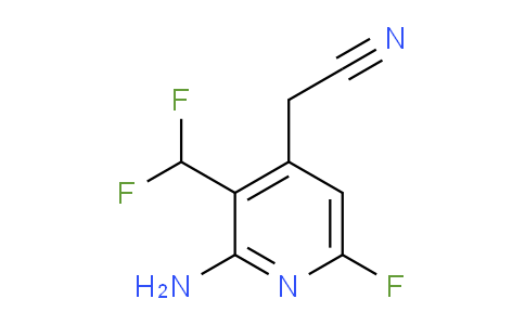 AM82830 | 1805339-70-1 | 2-Amino-3-(difluoromethyl)-6-fluoropyridine-4-acetonitrile