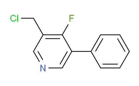 AM82831 | 1805670-74-9 | 3-Chloromethyl-4-fluoro-5-phenylpyridine