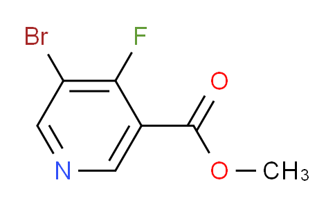 Methyl 5-bromo-4-fluoronicotinate