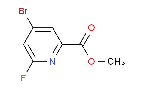 AM82847 | 1643538-81-1 | Methyl 4-bromo-6-fluoropicolinate