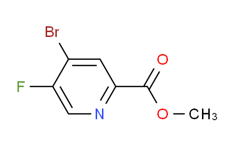 AM82848 | 1643576-69-5 | Methyl 4-bromo-5-fluoropicolinate