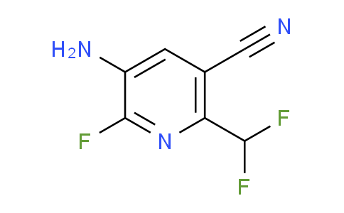 AM82856 | 1805268-17-0 | 3-Amino-5-cyano-6-(difluoromethyl)-2-fluoropyridine