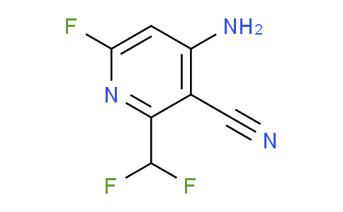 AM82860 | 1806835-04-0 | 4-Amino-3-cyano-2-(difluoromethyl)-6-fluoropyridine