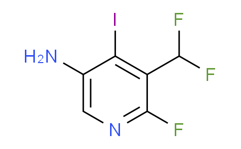 AM82863 | 1805273-68-0 | 5-Amino-3-(difluoromethyl)-2-fluoro-4-iodopyridine