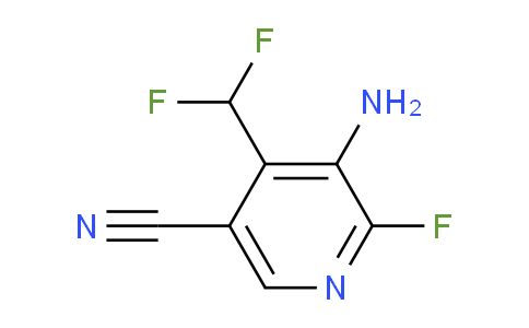 AM82867 | 1805055-72-4 | 3-Amino-5-cyano-4-(difluoromethyl)-2-fluoropyridine
