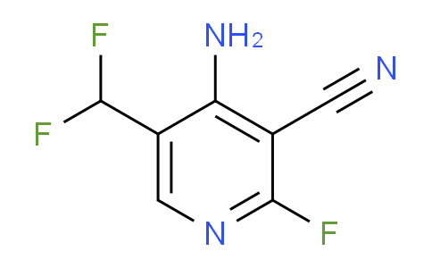 AM82870 | 1804698-92-7 | 4-Amino-3-cyano-5-(difluoromethyl)-2-fluoropyridine