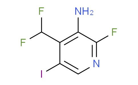 AM82890 | 1805330-72-6 | 3-Amino-4-(difluoromethyl)-2-fluoro-5-iodopyridine