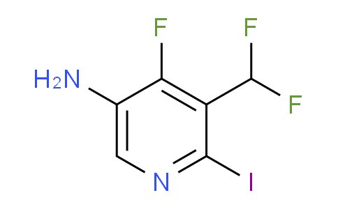 AM82893 | 1805333-77-0 | 5-Amino-3-(difluoromethyl)-4-fluoro-2-iodopyridine