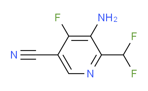 AM82896 | 1806791-81-0 | 3-Amino-5-cyano-2-(difluoromethyl)-4-fluoropyridine