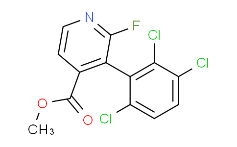 AM82913 | 1361479-46-0 | Methyl 2-fluoro-3-(2,3,6-trichlorophenyl)isonicotinate