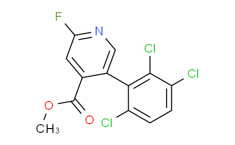 Methyl 2-fluoro-5-(2,3,6-trichlorophenyl)isonicotinate