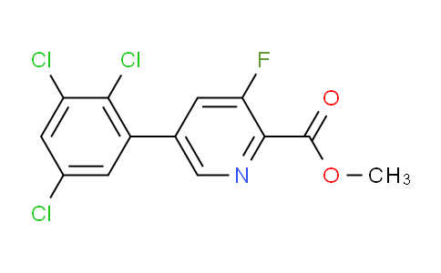 Methyl 3-fluoro-5-(2,3,5-trichlorophenyl)picolinate