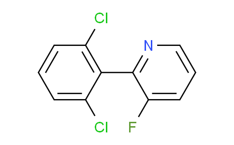 2-(2,6-Dichlorophenyl)-3-fluoropyridine