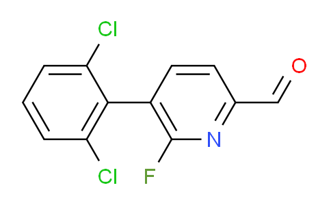 AM82926 | 1361684-91-4 | 5-(2,6-Dichlorophenyl)-6-fluoropicolinaldehyde