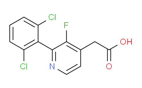 AM82936 | 1361703-97-0 | 2-(2,6-Dichlorophenyl)-3-fluoropyridine-4-acetic acid