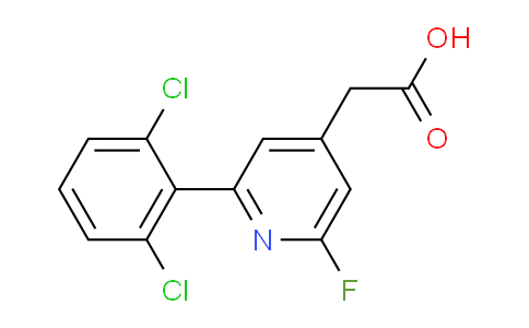 AM82938 | 1361690-56-3 | 2-(2,6-Dichlorophenyl)-6-fluoropyridine-4-acetic acid