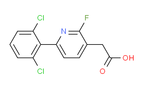 AM82940 | 1361704-15-5 | 6-(2,6-Dichlorophenyl)-2-fluoropyridine-3-acetic acid