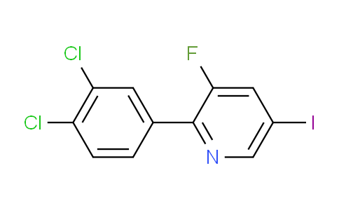 AM82947 | 1361748-36-8 | 2-(3,4-Dichlorophenyl)-3-fluoro-5-iodopyridine
