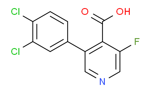 AM82950 | 1361608-58-3 | 3-(3,4-Dichlorophenyl)-5-fluoroisonicotinic acid