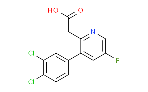 AM82953 | 1361722-90-8 | 3-(3,4-Dichlorophenyl)-5-fluoropyridine-2-acetic acid
