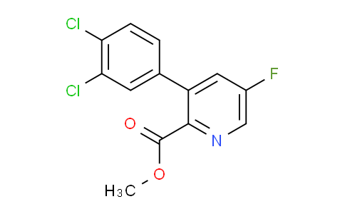 AM82956 | 1361730-74-6 | Methyl 3-(3,4-dichlorophenyl)-5-fluoropicolinate