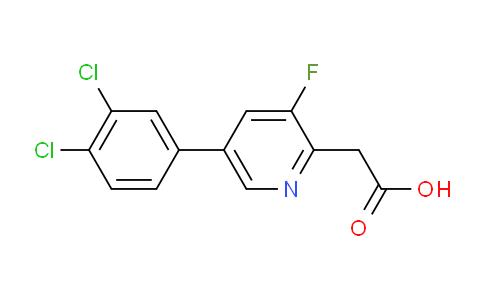AM82961 | 1361761-03-6 | 5-(3,4-Dichlorophenyl)-3-fluoropyridine-2-acetic acid