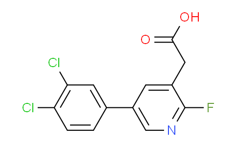 AM82973 | 1361887-69-5 | 5-(3,4-Dichlorophenyl)-2-fluoropyridine-3-acetic acid