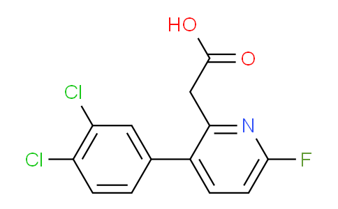 AM82974 | 1361741-94-7 | 3-(3,4-Dichlorophenyl)-6-fluoropyridine-2-acetic acid