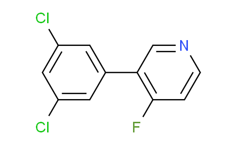 AM82980 | 1361648-38-5 | 3-(3,5-Dichlorophenyl)-4-fluoropyridine