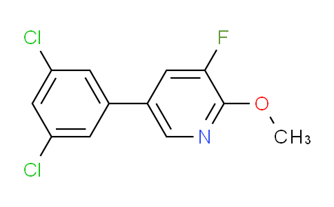 AM82982 | 1361688-15-4 | 5-(3,5-Dichlorophenyl)-3-fluoro-2-methoxypyridine