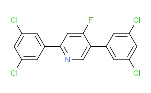 AM82986 | 1361720-85-5 | 2,5-Bis(3,5-dichlorophenyl)-4-fluoropyridine