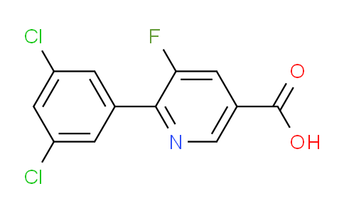AM82988 | 1361736-56-2 | 6-(3,5-Dichlorophenyl)-5-fluoronicotinic acid