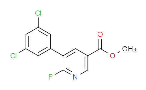 AM82991 | 1361475-70-8 | Methyl 5-(3,5-dichlorophenyl)-6-fluoronicotinate
