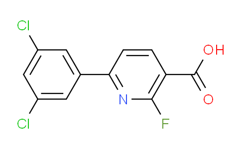 AM82994 | 1361504-02-0 | 6-(3,5-Dichlorophenyl)-2-fluoronicotinic acid