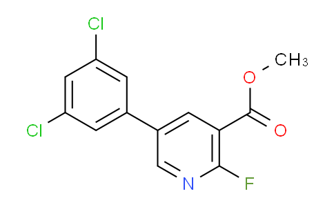 AM82996 | 1361721-58-5 | Methyl 5-(3,5-dichlorophenyl)-2-fluoronicotinate