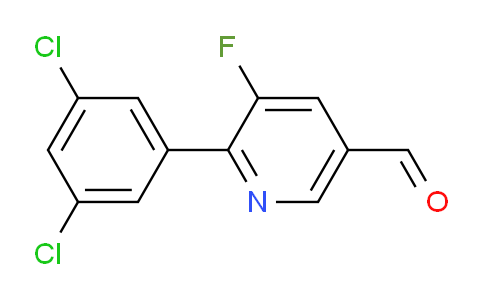 AM82999 | 1361471-81-9 | 6-(3,5-Dichlorophenyl)-5-fluoronicotinaldehyde