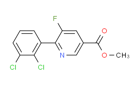 AM83034 | 1361884-91-4 | Methyl 6-(2,3-dichlorophenyl)-5-fluoronicotinate