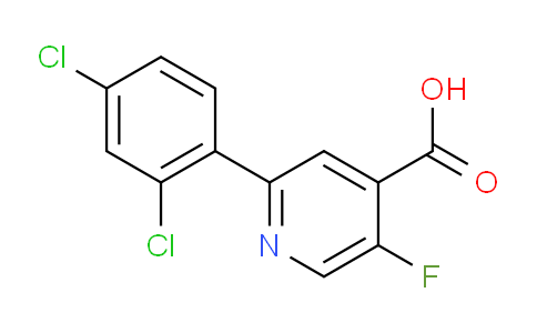 AM83048 | 1361780-48-4 | 2-(2,4-Dichlorophenyl)-5-fluoroisonicotinic acid