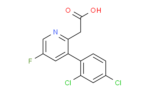 AM83067 | 1361910-13-5 | 3-(2,4-Dichlorophenyl)-5-fluoropyridine-2-acetic acid